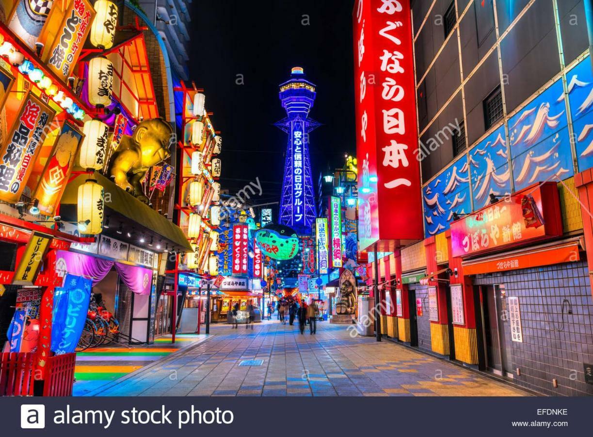 Airbnb Licensed Namba Dotonbori 1Min Max 6Pax Осака Екстериор снимка